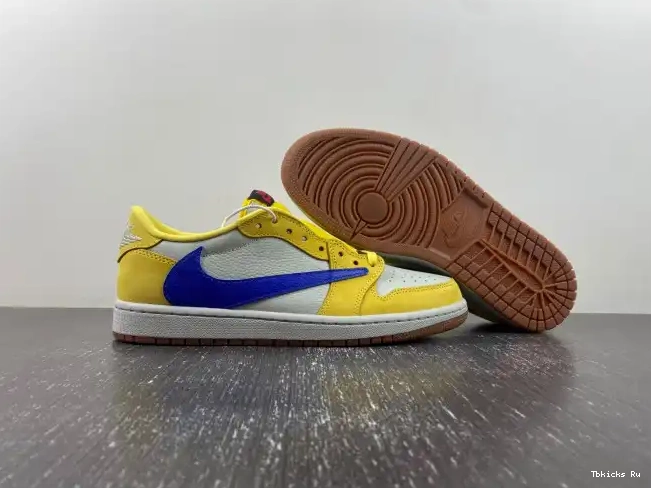 Rep TBK Canary 1 Travis Scott x Low DZ4137-700 Air Jordan OG 0325
